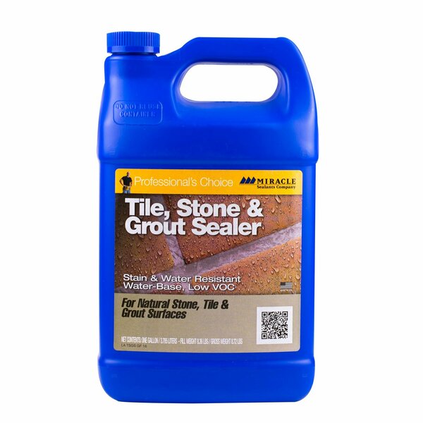 Miracle Sealants Sealant, Tile, Stone & Grout Sealer, Gallon TSSGAL4